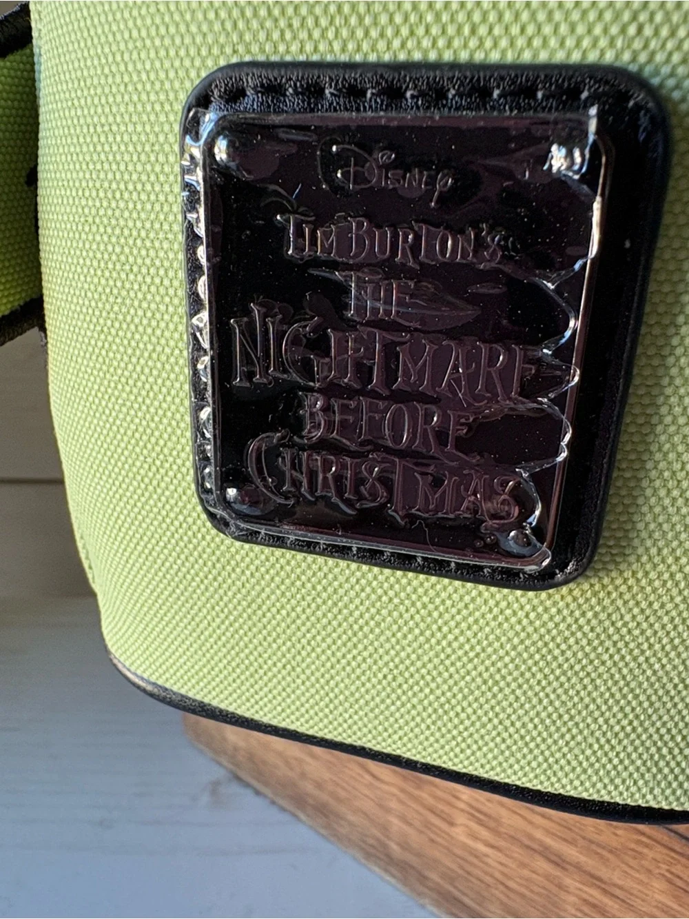 Loungefly The Nightmare Before Christmas Oogie Boogie Lime Green Mini Backpack